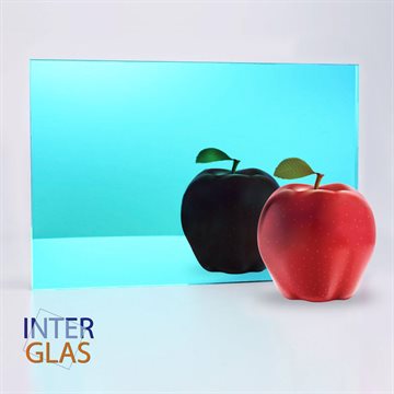 3 mm speil i plexiglass - Lyseblå - 3050x2050 mm